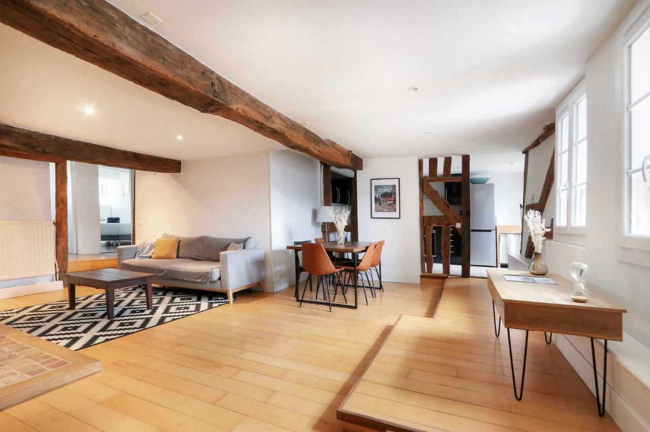 Le Trianon, Confort Et Calme En Hypercentre Apartman Rennes Kültér fotó
