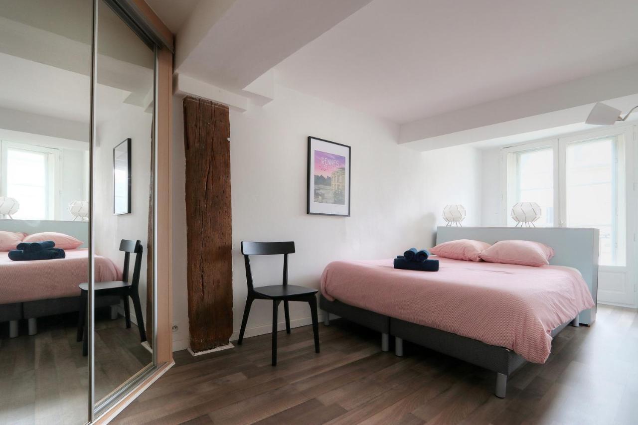Le Trianon, Confort Et Calme En Hypercentre Apartman Rennes Kültér fotó